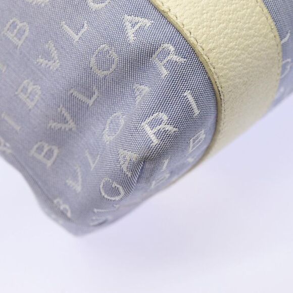 Bulgari Sophia Blue Canvas Tote Bag (Pre-Owned) - Picture 10 of 16